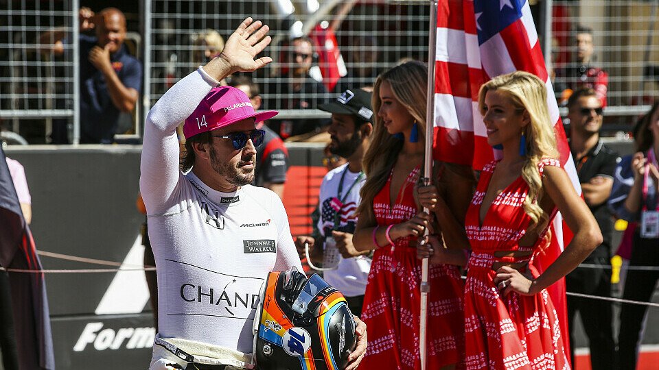 Fernando Alonso startet bei den 24 Stunden von Daytona 2018, Foto: LAT Images