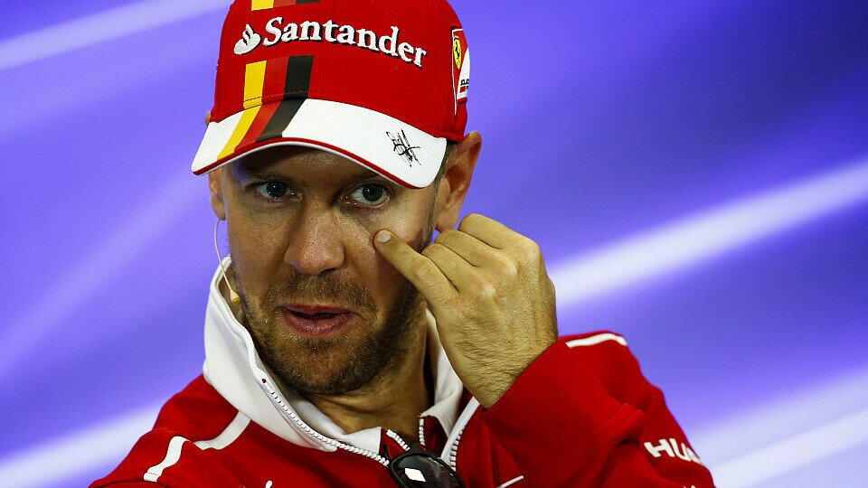 Sebastian Vettel sagt in Mexiko, er glaube noch an die WM-Chance., Foto: LAT Images