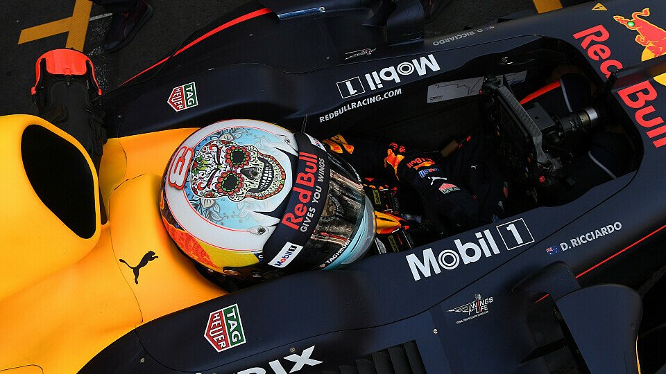 Ricciardo geriet im Mexiko-Qualifying gegenüber Red-Bull-Teamkollege Verstappen deutlich ins Hintertreffen, Foto: Sutton