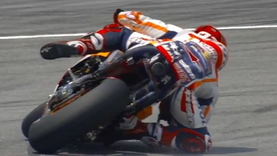 Wie macht Marquez das?, Foto: MotoGP/Twitter