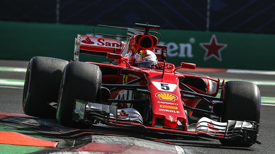 Sebastian Vettel startet das Rennen in Mexiko von Pole, Foto: Sutton