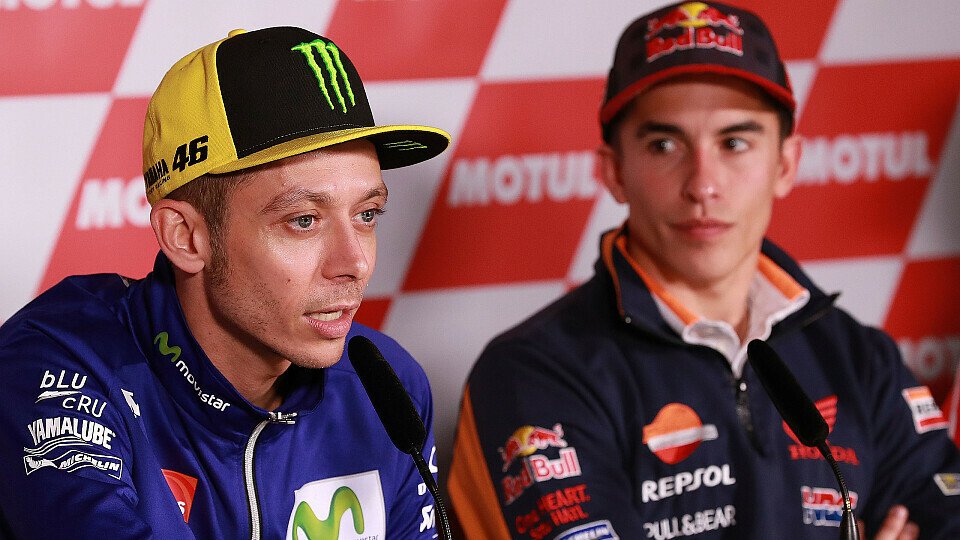 Nicht nur Rossi und Marquez hatten eine Meinung zu ihrer Kollision, Foto: LAT Images