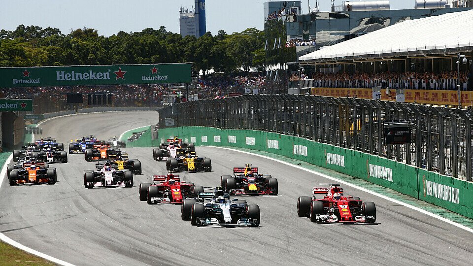 Die Formel-1-Saison 2018 biegt in Brasilien auf die Zielgerade ein, Foto: Sutton