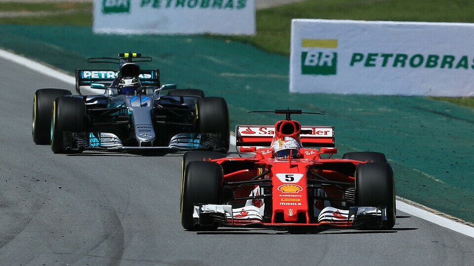 Sebastian Vettel hat den Sieg ins Ziel gebracht, Foto: Sutton