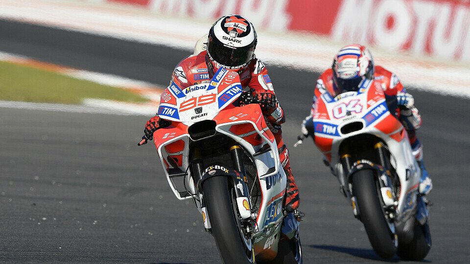 Andrea Dovizioso kam in Valencia nicht an Jorge Lorenzo vorbei, Foto: Ducati