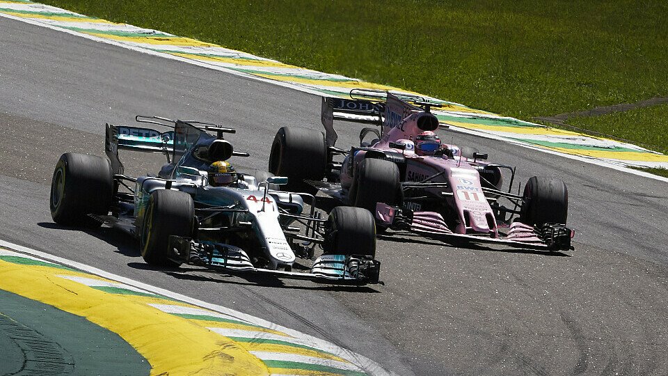 Lewis Hamilton kam in Brasilien noch bis auf Platz vier, Foto: LAT Images
