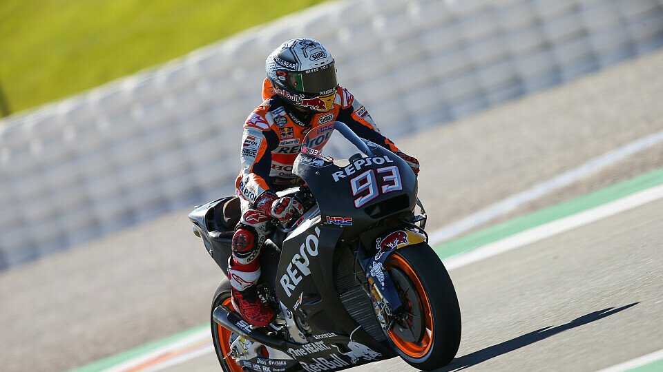 MotoGP-Weltmeister Marc Marquez testete in Valencia, Foto: Repsol