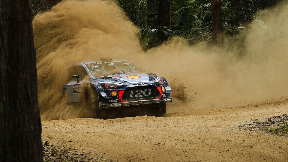Thierry Neuville erzielte die Bestzeit im Shakedown der Rallye Australien, Foto: Hyundai