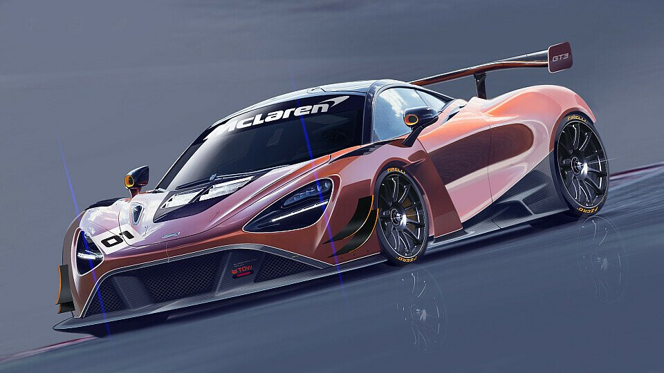 Bisher noch eine Studie: Der McLaren 720S GT3, Foto: McLaren
