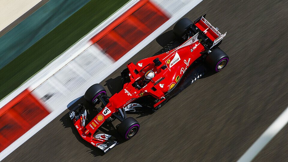 Sebastian Vettel fuhr die Bestzeit im 1. Training in Abu Dhabi