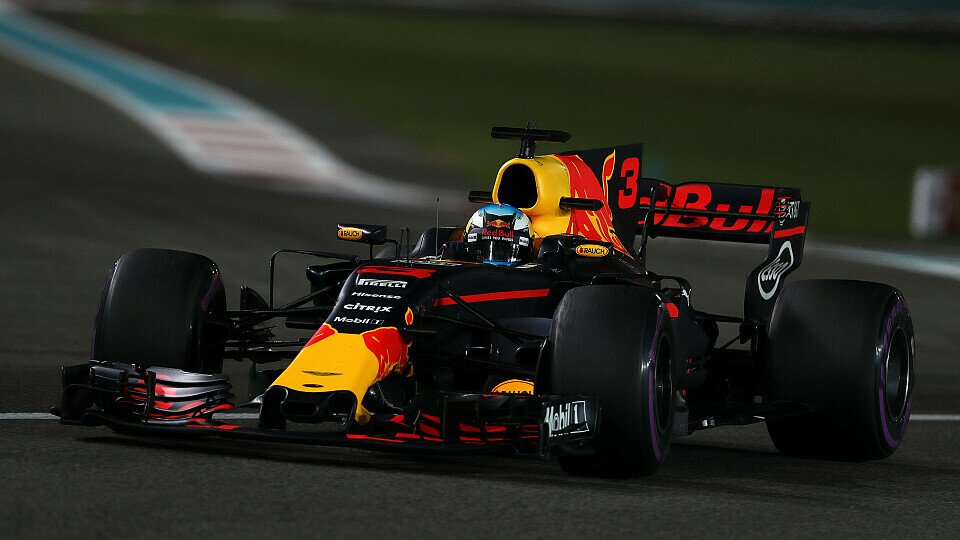 Daniel Ricciardo regte sich im Training in Abu Dhabi furchtbar über Romain Grosjean auf