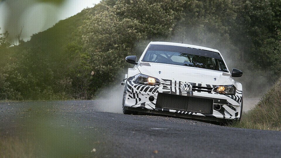 Der Polo GTI R5 wandelt auf den Spuren seines großen Bruders, des Polo R WRC, Foto: Volkswagen Motorsport