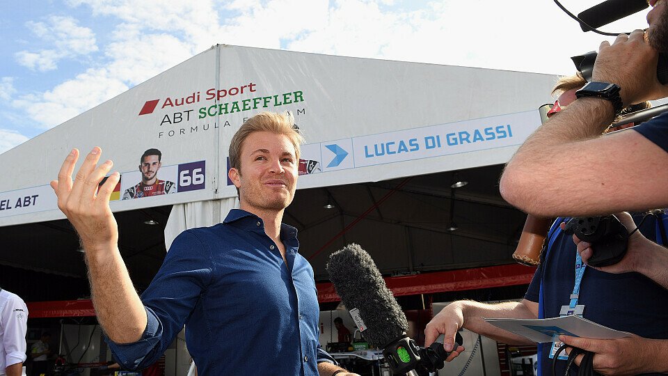 Nico Rosberg war beim Formel-E-Auftakt in Hongkong zu Gast
