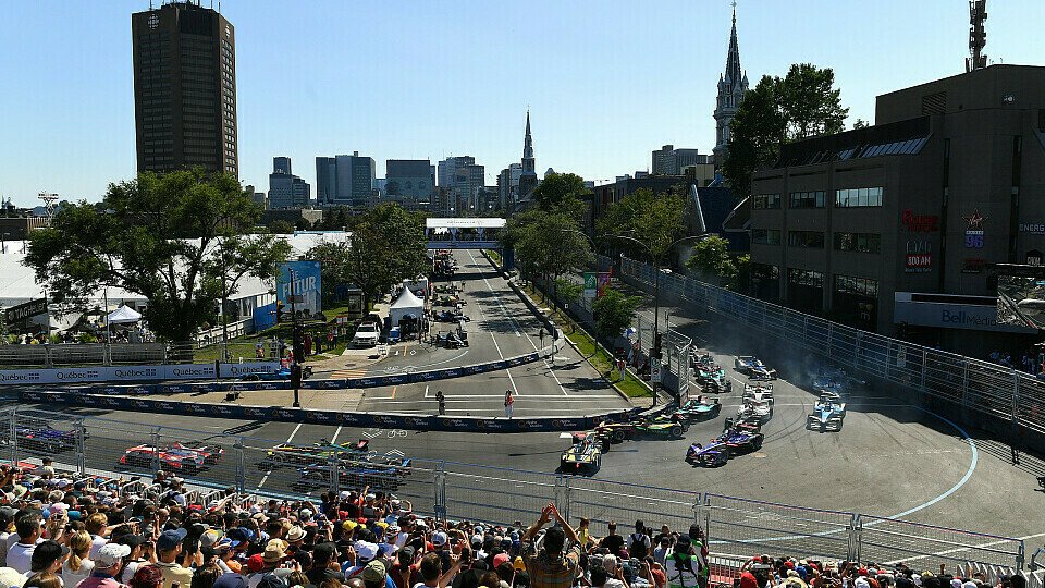 Die Formel E gastierte zuletzt beim Saisonfinale 2017 in Kanada - hier: Montreal, Foto: LAT Images