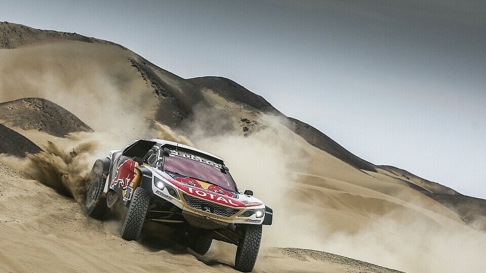 Sebastien Loeb gewinnt die 4. Etappe der Rallye Dakar, Foto: ASO