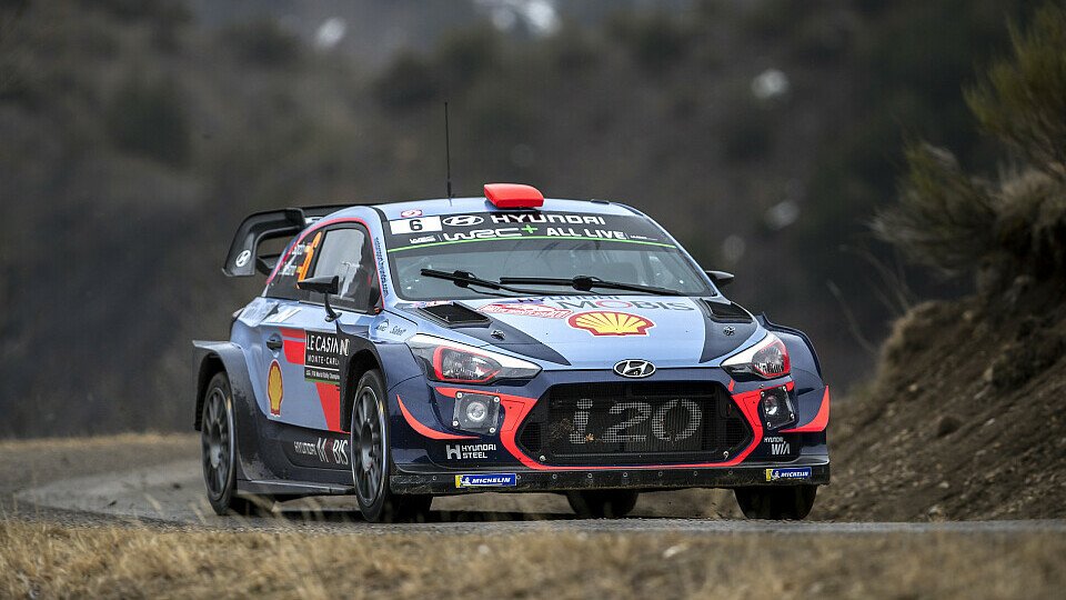 In der WRC liegt Hyundai momentan ganz vorne., Foto: Hyundai