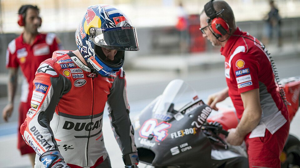 Andrea Dovizioso war nach dem Rennen in Le Mans geknickt, Foto: Ducati