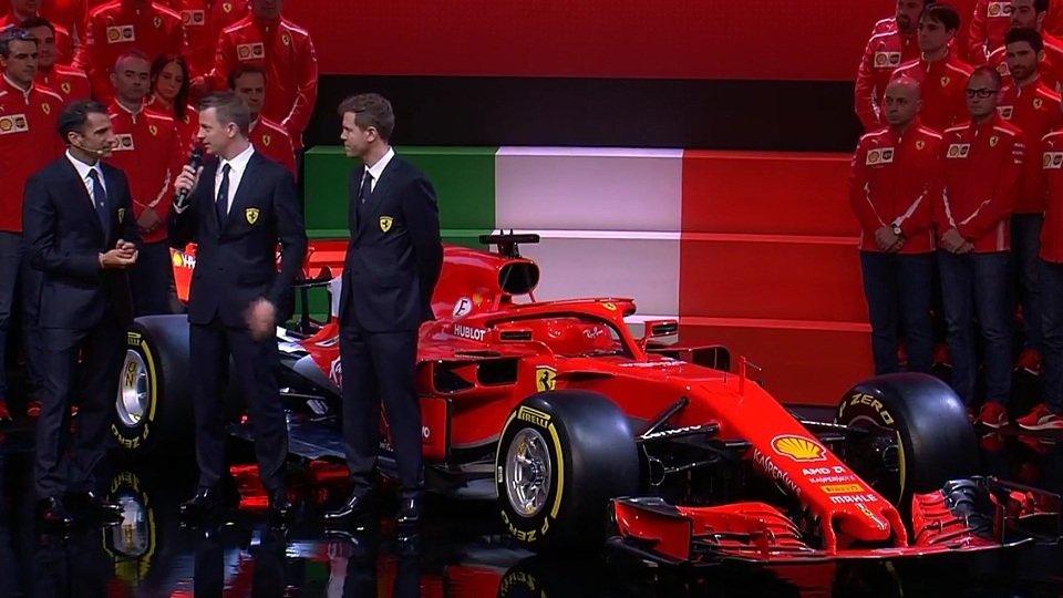 Der neue Ferrari SF70H ist komplett in Rot gehalten, Foto: Ferrari