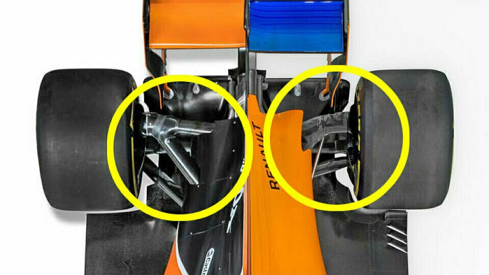 McLaren zeigt beim MCL33 eine radikal neue Hinterachse, Foto: McLaren