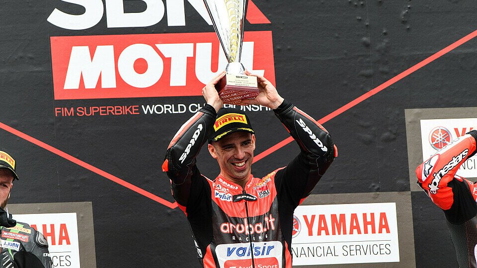 Marco Melandri gewann den Superbike-Auftakt, Foto: Ducati