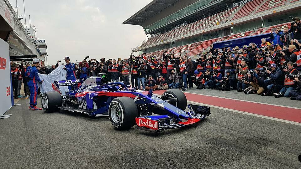Toro Rosso stellte den STR13 für die Formel-1-Saison 2018 nun offiziell vor, Foto: Motorsport-Magazin.com