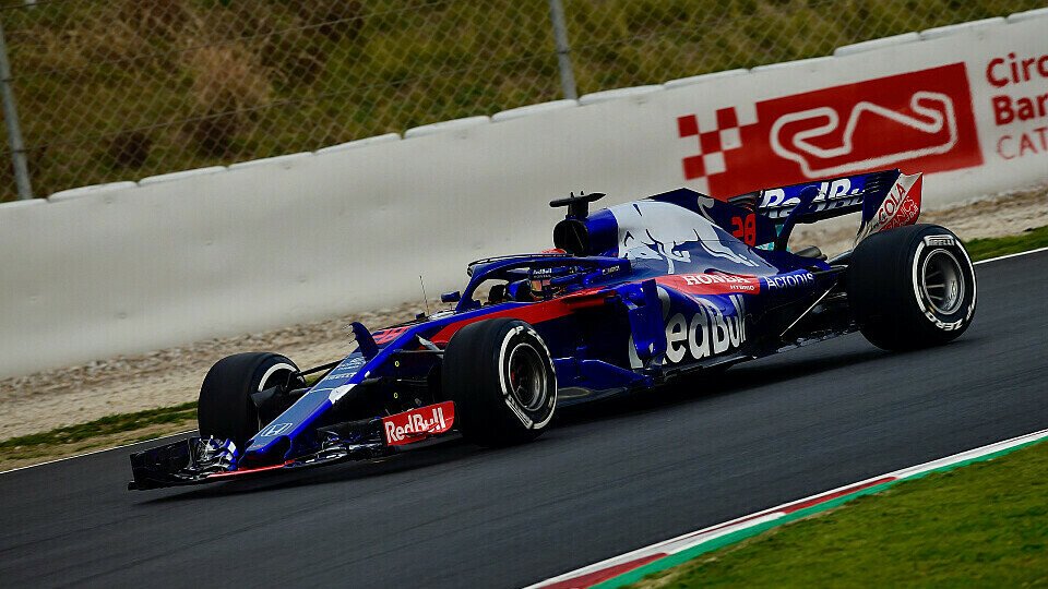 Brendon Hartley ist von der Zuverlässigkeit des Toro Rosso Hondas bei den Testfahrten in Barcelona nicht überrascht, Foto: Sutton
