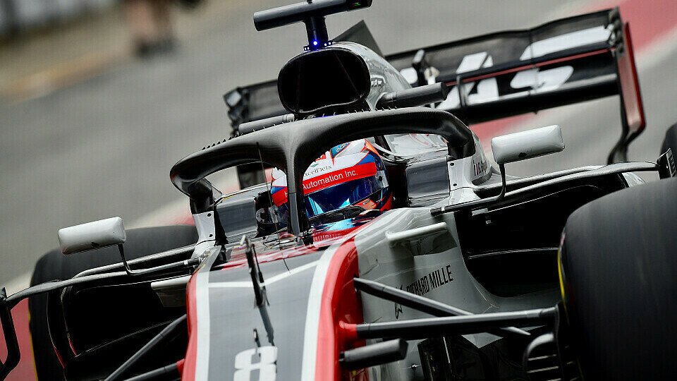 Bei Haas F1 läuft es beim Barcelona-Test bislang noch gar nicht, Foto: Sutton