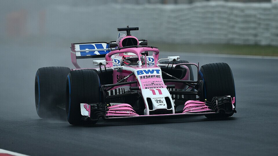 Sergio Perez und Force India stehen 2018 mit McLaren und Renault zwei ihrer größten Herausforderungen bevor, Foto: Sutton
