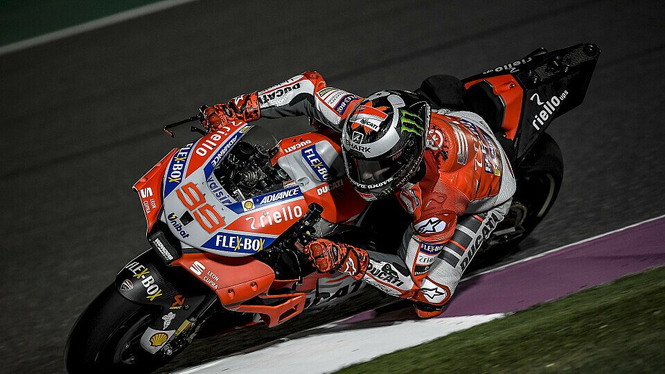 Jorge Lorenzo ist in Katar ohne Winglets unterwegs, Foto: Ducati