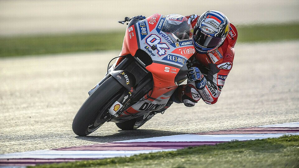 Andrea Dovizioso: Bestzeit im 1. Katar-Training, Foto: Ducati