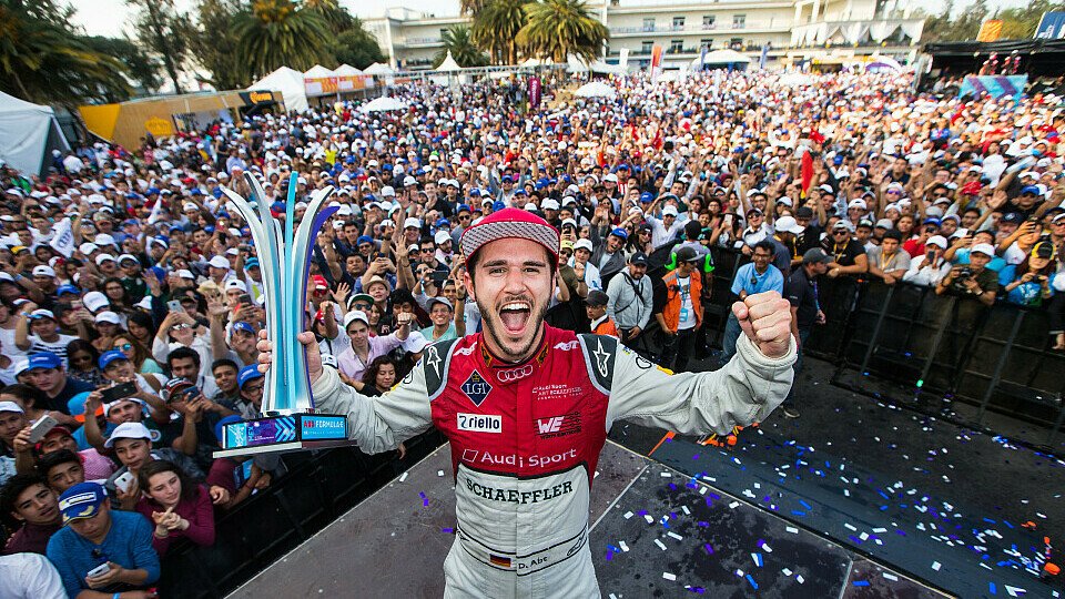 Daniel Abt hat es geschafft: Erster Sieg eines deutschen Fahrers in der Formel E, Foto: Audi Sport