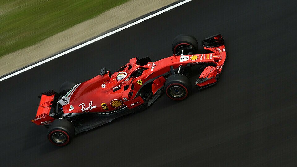 Sebastian Vettel hat für Ferrari die schnellste Zeit der Barcelona-Testfahrten 2018 markiert und Red Bulls Rundenrekord gebrochen, Foto: Sutton