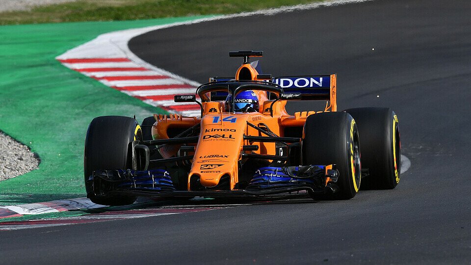 Fernando Alonso bescherte McLaren nach Technik-Problemen die schnellsten Testzeiten hinter Ferrari, Foto: Sutton