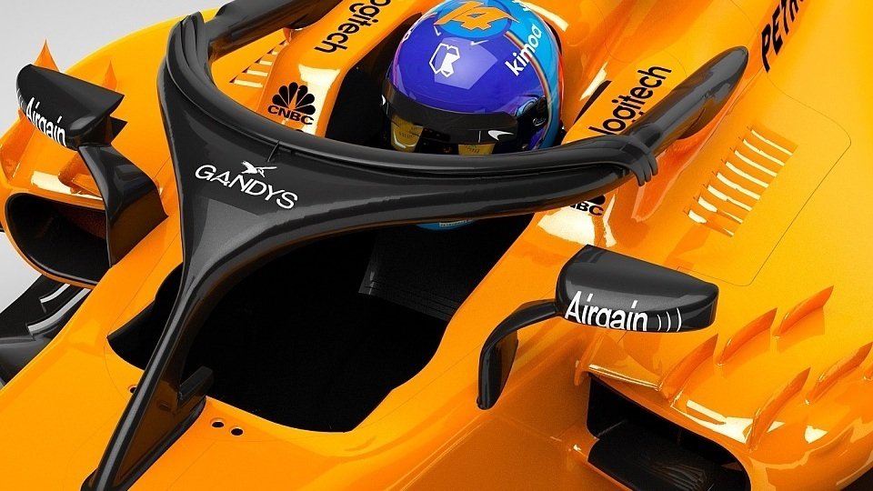 McLaren sichert sich als erstes F1-Team ein Sponsoring für den Halo - mit Witz, Foto: McLaren