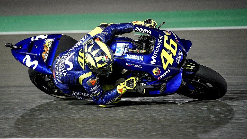 Valentino Rossi hat Bedenken bezüglich der Reifen, Foto: Yamaha