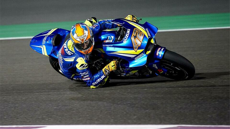 Alex Rins sieht den Katar GP positiv, Foto: Suzuki