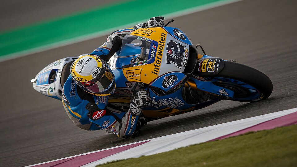 Tom Lüthi bestritt in Katar sein erstes MotoGP-Rennen, Foto: gp-photo.de/Ronny Lekl