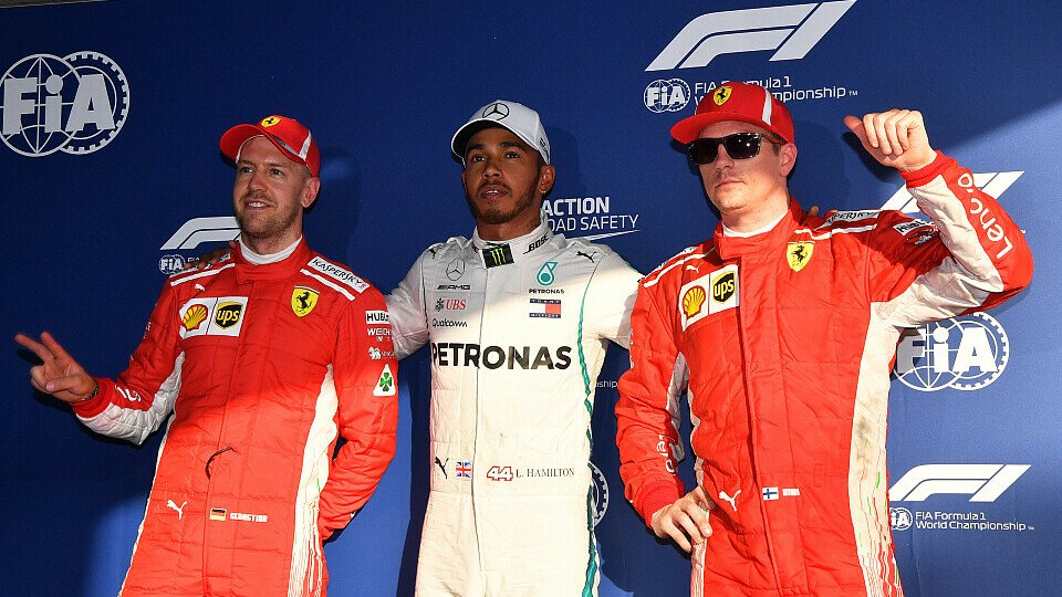 Hamilton, Räikkönen und Vettel starten aus bester Ausgangslage in den Australien GP, Foto: Sutton