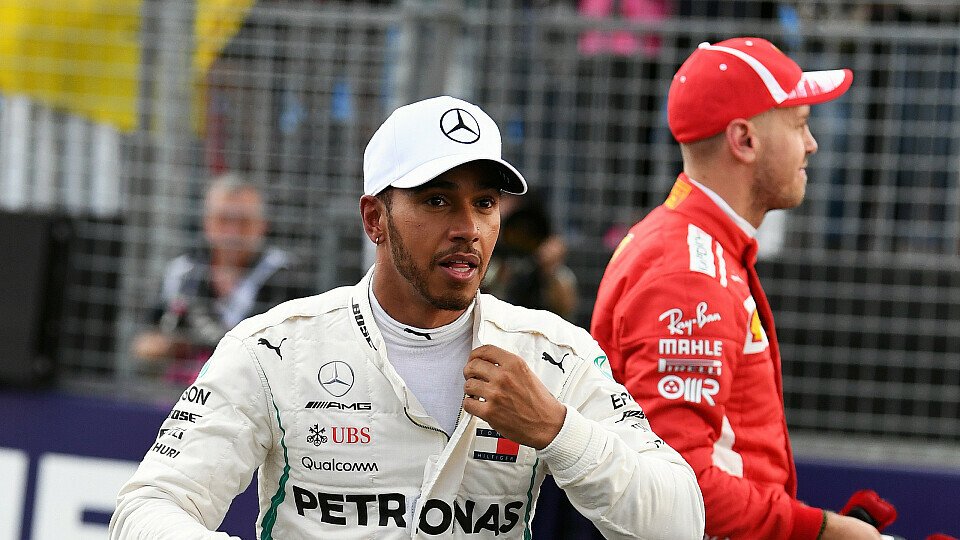 Lewis Hamilton hatte mit Ferrari im Qualifying der Formel 1 in Australien kein allzu leichtes Spiel, Foto: Sutton
