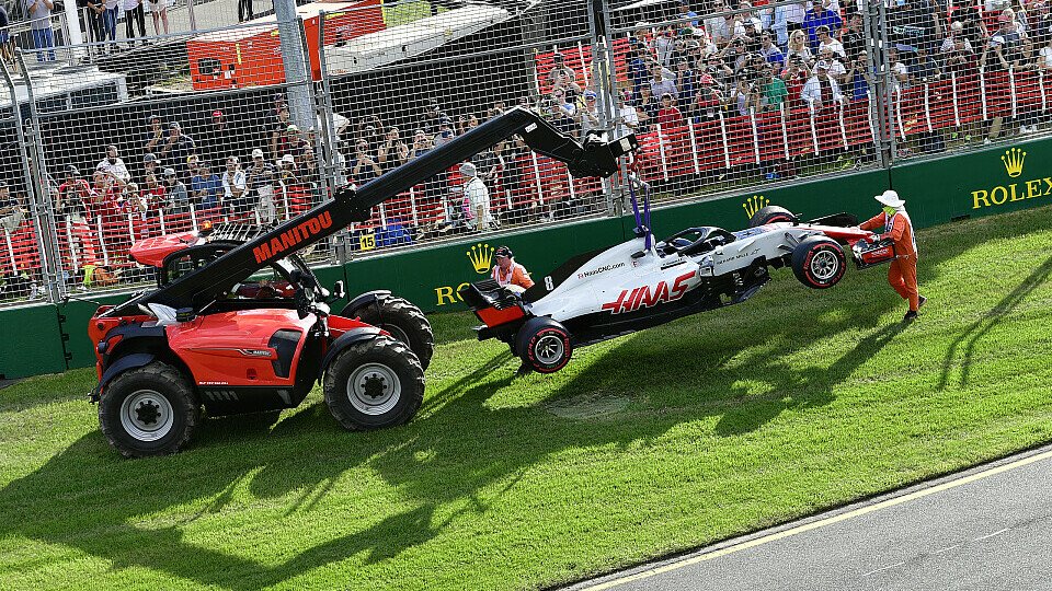 Haas hat aus den Boxenstopp-Vorfällen in Australien Konsequenzen für das Rennen in Bahrain gezogen, Foto: Sutton