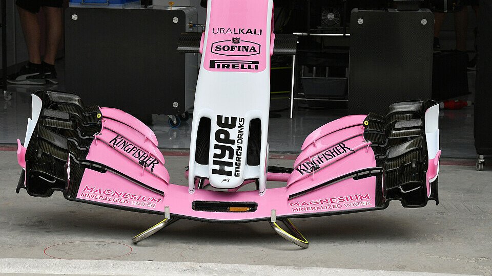 Der neue Frontflügel von Force India ist für Bahrain nicht für beide Fahrer fertig geworden, Foto: Sutton