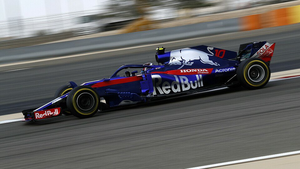 Toro Rosso macht in Bahrain bisher eine bessere Figur als beim Auftakt in Australien, Foto: Sutton