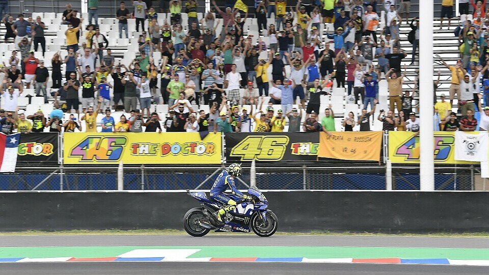 Valentino Rossi hat auch in Südamerika viele Fans, Foto: Yamaha