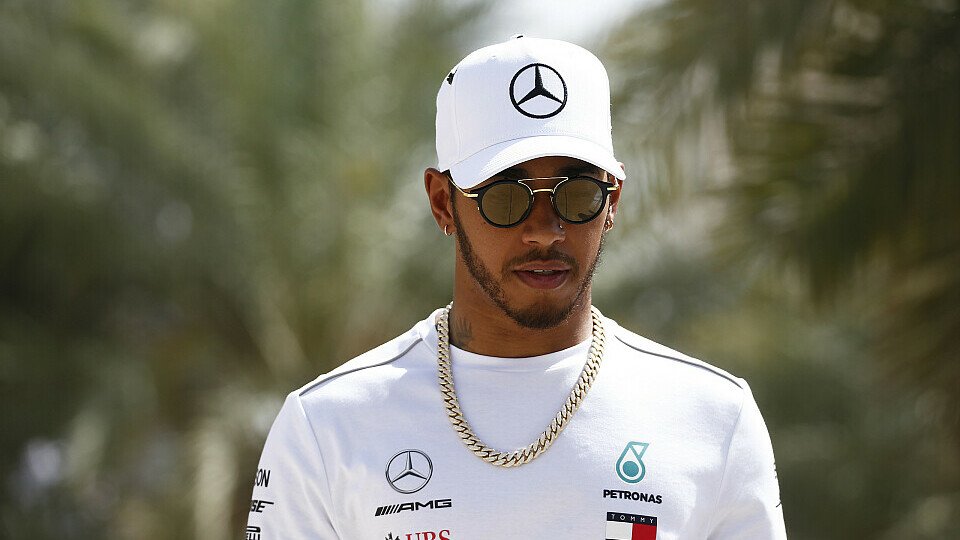 Lewis Hamiltons Optimismus beschränkt sich bei der im Rennen von Bahrain bevorstehenden Aufholjagd auf Schadensbegrenzung, Foto: Sutton