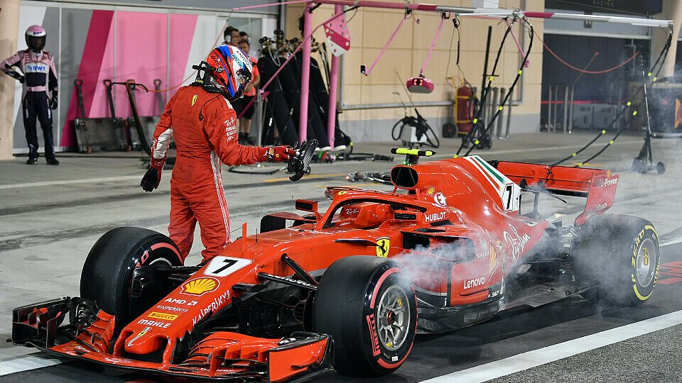 Ferrari kassiert für die Unsafe Release Kimi Räikkönens eine fette Geldstrafe, Foto: Sutton
