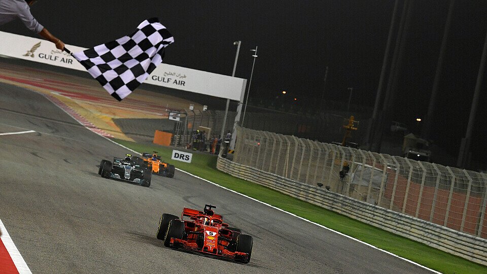 Bottas musste sich Vettel knapp geschlagen geben, Foto: Sutton