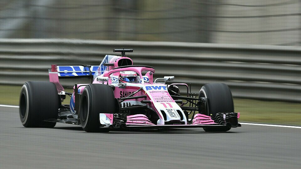 Force India kann sich in der Formel-1-Saison 2018 bisher nicht im Mittelfeld gegen Haas, Renault & Co. behaupten, Foto: Sutton