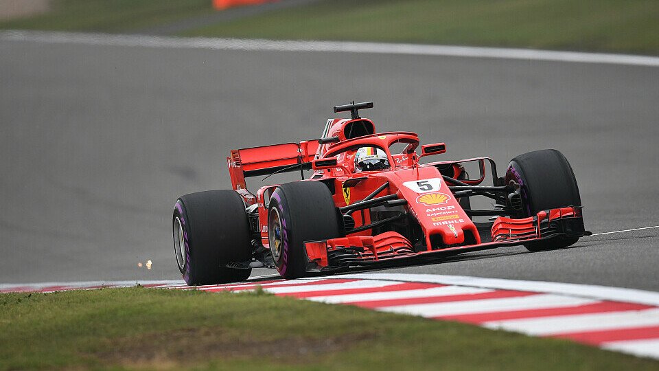 Sebastian Vettel setzte im 3. Training die klare Bestzeit in China, Foto: Sutton