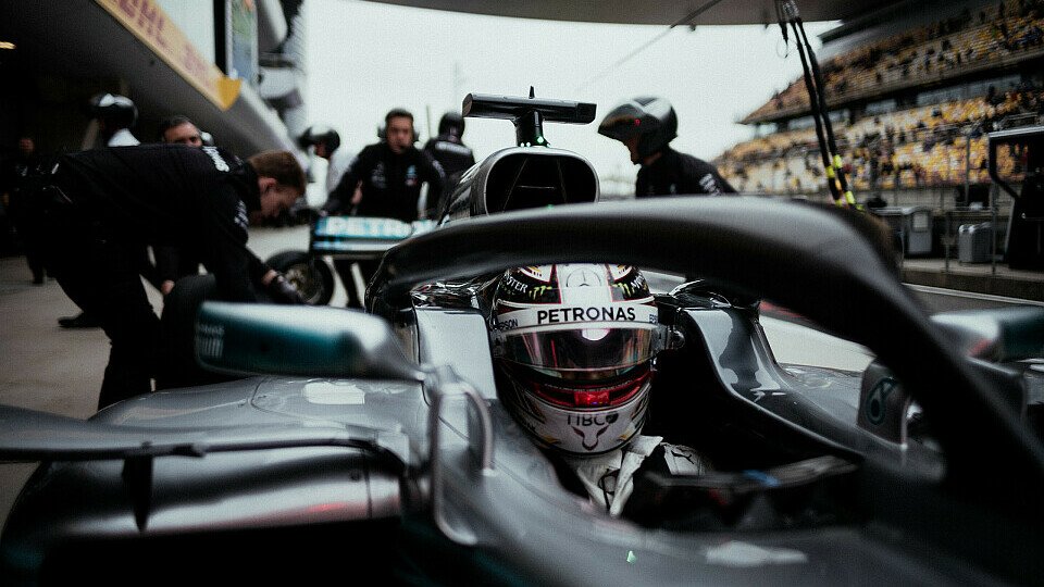Lewis Hamilton kam mit seinem Mercedes beim Qualifying für den Grand Prix von China 2018 nicht zurecht, Foto: Mercedes-Benz
