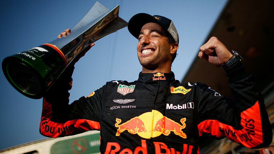 Daniel Ricciardo gewann 2018 in China mit Red Bull sein bis dato vorletztes Formel-1-Rennen, Foto: Red Bull